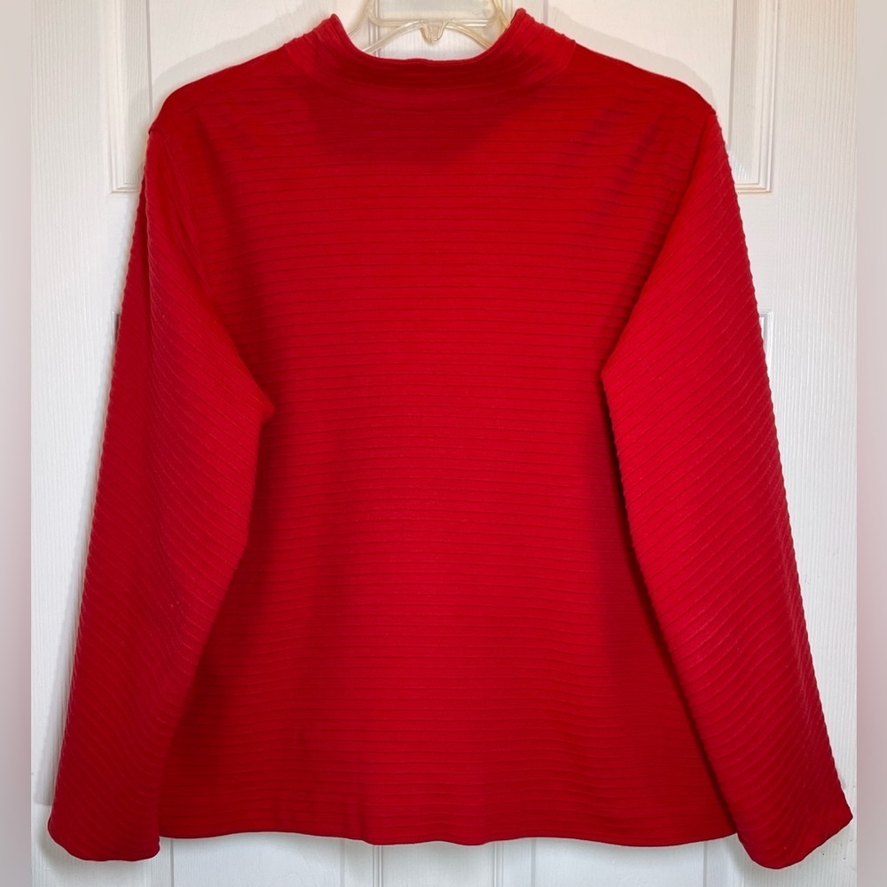Coldwater Creek Women’s Plus Size Red Button Down Lined Cardigan‎ Size 2X - Picture 6 of 13
